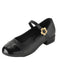 Round Toe Flower Buckled Shoes, vintage shoes, retro heels - perfect for women who love vintage and retro fashion