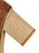 Round Toe Thick-Soled Wood-Grain Chunky Heel Shoes: timeless vintage elegance she makes her own