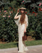 1920s Mesh Sequined Cape Maxi Dress
