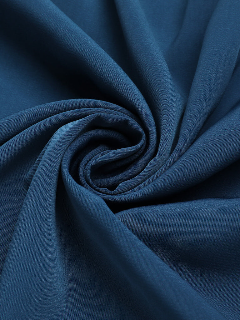 [Pre-Sale] 1960s Navy Blue Sleeveless Lapel Dress