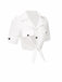 [Pre-Sale] White 1960s Button Pure Cotton Blouse