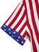 [Pre-Sale] Red 1960s Independence Day Vertical Stripe Dress