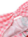 [Pre-Sale] Pink 1960s Gingham Cherry Cut-out Jumpsuit