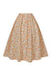 [Pre-Sale] Multicolor 1950s Ditsy Floral Button Skirt