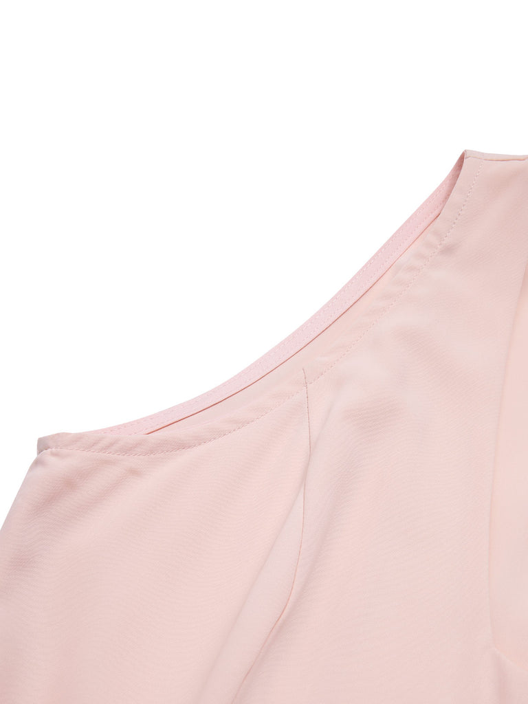 [Pre-Sale] 2PCS 1950s Button V-Neck Romper & Ditsy Floral Skirt