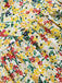 [Pre-Sale] Multicolor 1950s Ditsy Floral Square Neck Belted Dress