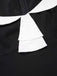 [Pre-Sale] Black & White 1920s Gatsby Patchwork Dress