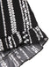 Black 1970s Boho Striped Strapless Romper