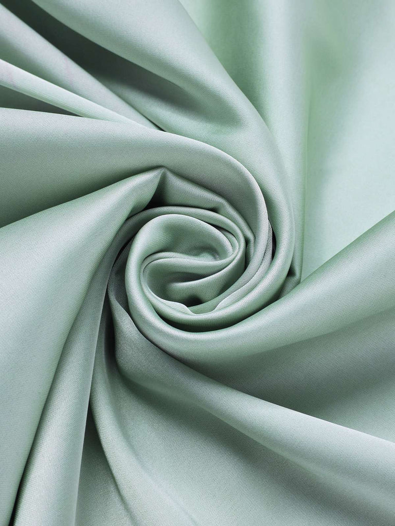 [Pre-Sale] [Plus Size] Lavender & Green 1940s Shell Pearl Pleated Dress