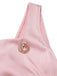 [Pre-Sale] Light Pink 1920s Satin Square Neck Back Bow Dress