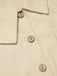 Cream 1930s Cotton Buttons Solid Blouse