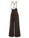[Pre-Sale] Dark Blue 1950s Button Suspender Pants
