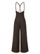 [Pre-Sale] Dark Blue 1950s Button Suspender Pants