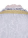 3PCS Gray 1950s Ethnic Floral Lace Top & Lace-Up Dress