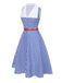 [Pre-Sale] 1940s Navy Style Anchor Striped Dress