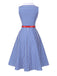[Pre-Sale] 1940s Navy Style Anchor Striped Dress