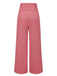 [Pre-Sale] Pink 1950s Cotton Rose Button Pants