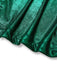 Green 1970s Knotted Cut-Out Glossy Jumpsuit