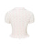[Pre-Sale] Pink 1940s Tulip V-Neck Lapel Ruffled Blouse
