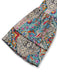 Multicolor 1970s Bohemian Paisley Floral Bell Sleeve Dress