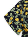 Yellow 1950s Lemon V-Neck Smocked Chiffon Dress