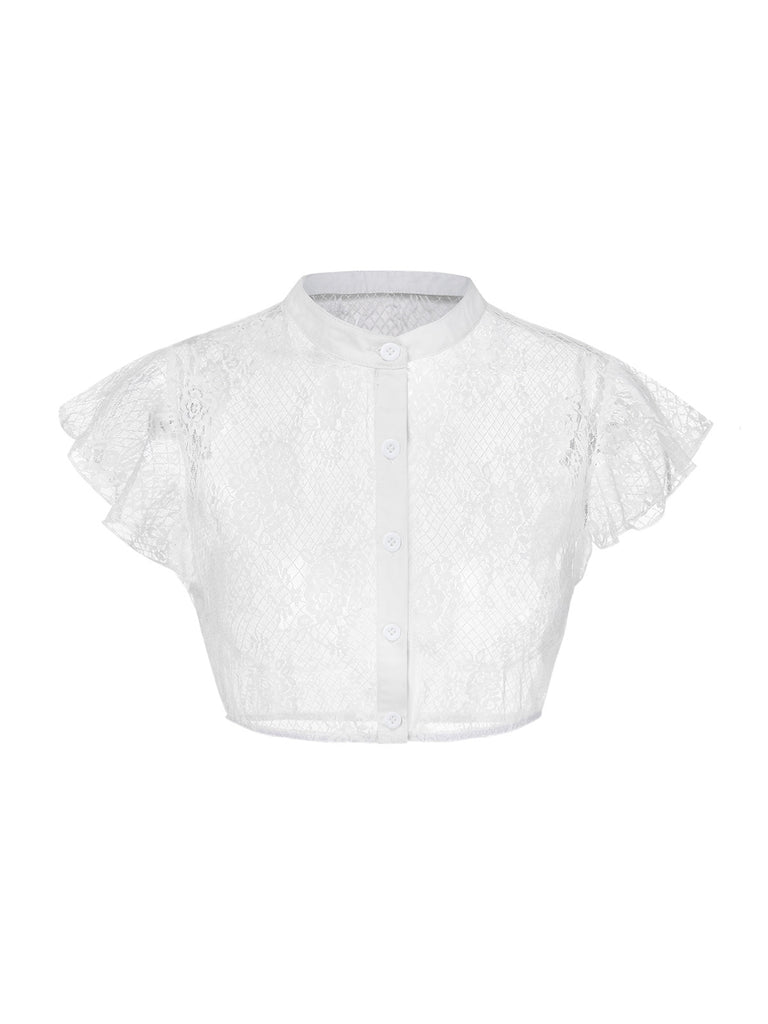 [Pre-Sale] 2PCS 1950s Oktoberfest Crop Top & Plaids Floral Dress With Apron
