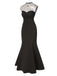 [Pre-Sale] Black 1970s Spider Web Gem Hotel Transylvania Dress