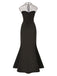 [Pre-Sale] Black 1970s Spider Web Gem Hotel Transylvania Dress
