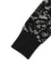 Black 1930s V-Neck Floral Lace Fishtail Dress
