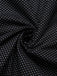 [Pre-Sale] 3PCS Black 1950s Cotton Polka Dot Gingham Dress & Puff Sleeve Crop Top