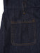 [Pre-Sale] Blue 1970s Denim Collar Belted Flared Jumpsuit