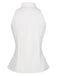 [Pre-Sale] White 1940s Sleeveless Office Style Blouse