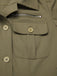 [Pre-Sale] Military Green 1950s Lapel Collar Shirt Jacket