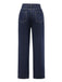 Deep Blue 1950s Denim Straight Leg Pants