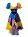 Multicolor 1950s Sweetheart Neck Patchwork Sally Dress