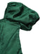 [Pre-Sale] Green 1950s Jacquard Square Neck Puff Sleeve Dress