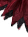 Red 1980s Halloween Witch Vampire Mesh Dress & Embroidered Cape