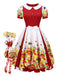 [Pre-Sale] Colorful 1950s Candy Gumball Machine Bubble Dress