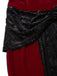 [Pre-Sale] Red 1930s Velvet Bandeau Fishtail Maxi Dress