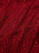 1920s Deep V-Neck Bell Sleeve Lace Mermaid Dress