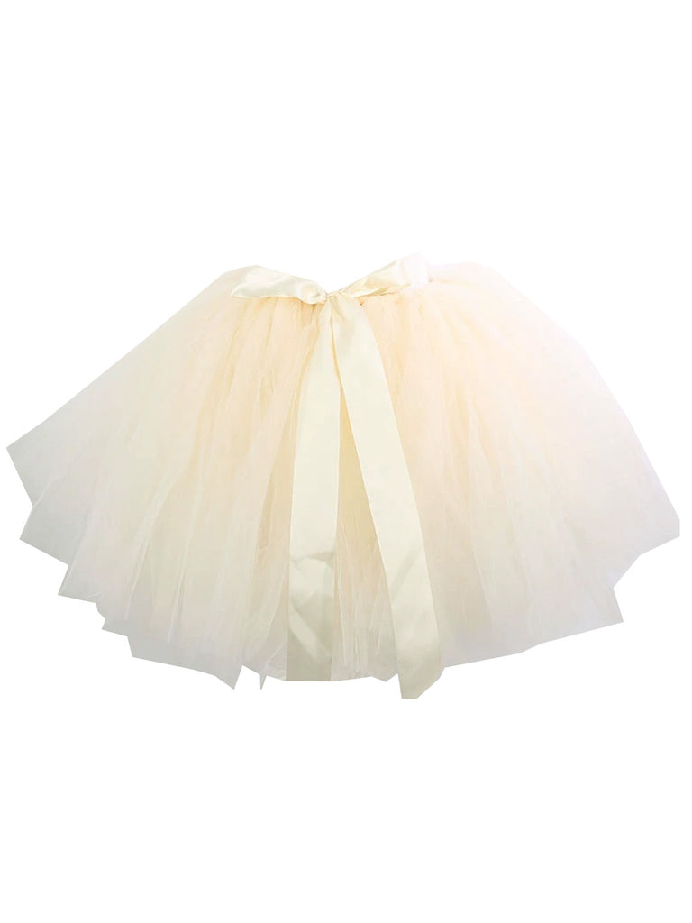 1950s Mesh Bow Tie Underskirt Petticoat