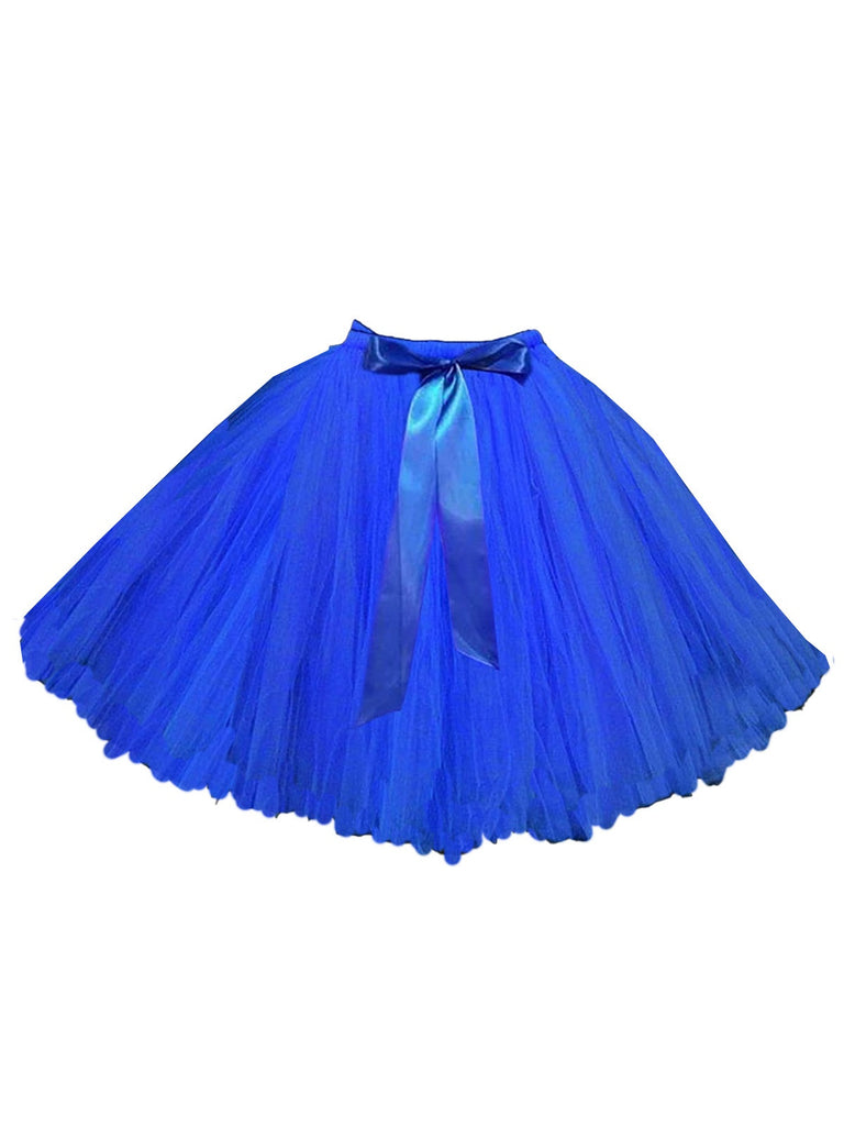 1950s Mesh Bow Tie Underskirt Petticoat
