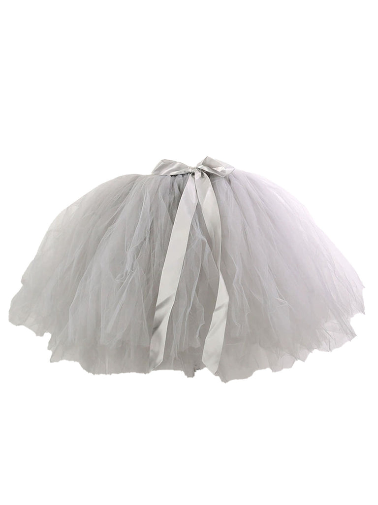 1950s Mesh Bow Tie Underskirt Petticoat