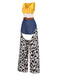 [Pre-Sale] 1980s V-Neck Cowgirl Cut-Out Belted Jumpsuit