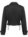 [Pre-Sale] Black 1950s Lapel Box Pleat Pocket Jacket