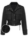 [Pre-Sale] Black 1950s Lapel Box Pleat Pocket Jacket