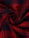 [Pre-Sale] Red 1980s Punk Lapel Mesh Skirt Tartan Dress