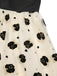 [Pre-Sale] Beige 1950s Roses Mesh Halter Dress
