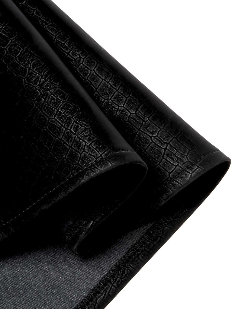 [Pre-Sale] Black 1950s Halloween Cat Girl Leather Dress
