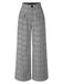 [Pre-Sale] Grey 1940s Houndstooth Faux Pocket Pants